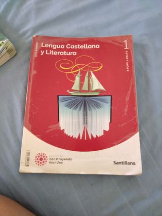 Lengua castellana y literatura 1 bachillerato 