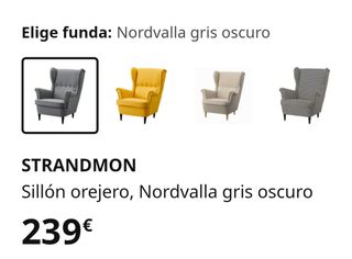Sillón IKEA STRADMON Nordvalla