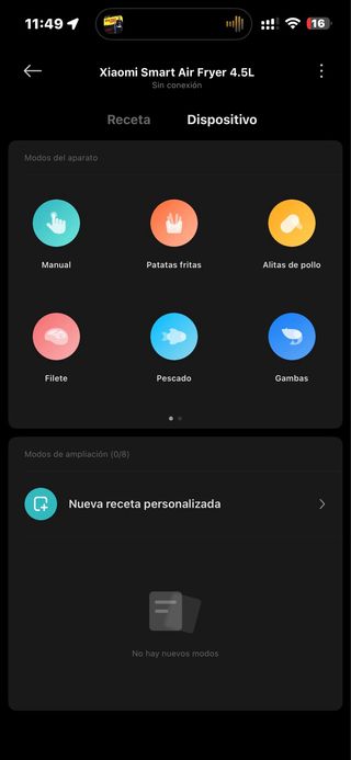 Freidora Xiaomi Smart Air Fryer 4.5L