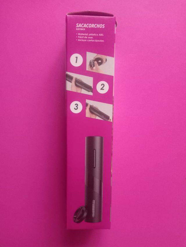 Sacacorchos eléctrico - Abrebotellas