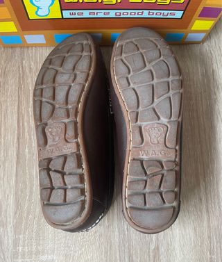 Mocasines W.A.G. niño marrón, talla 35