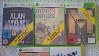 5 Juegos Xbox 360 precintados