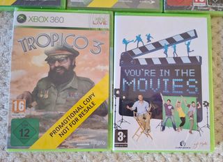 5 Juegos Xbox 360 precintados