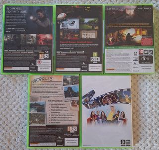 5 Juegos Xbox 360 precintados