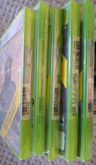 5 Juegos Xbox 360 precintados