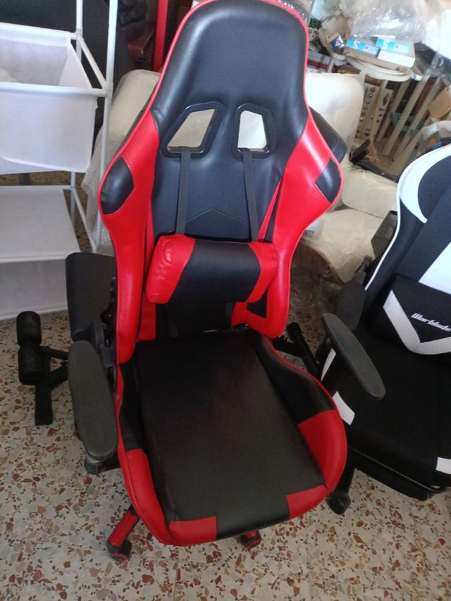 Silla Gaming Azul-Negra