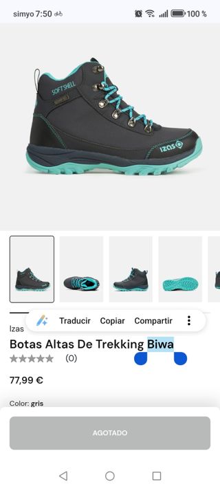 Botas montaña 39 NUEVAS