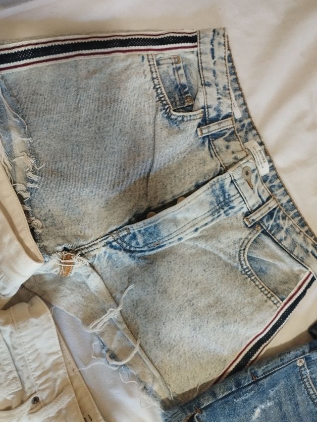 Lote vaqueros cortos