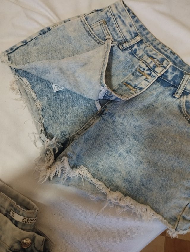 Lote vaqueros cortos
