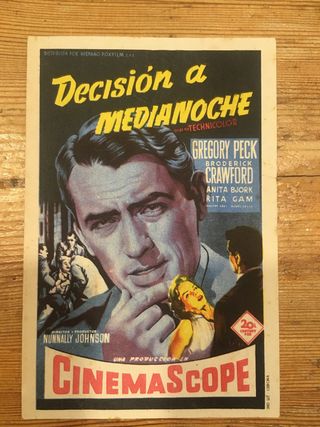 Cartel de cine: Decisión a Medianoche