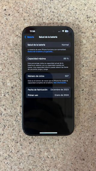 Iphone 15 Pro 128 GB Titanio natural 