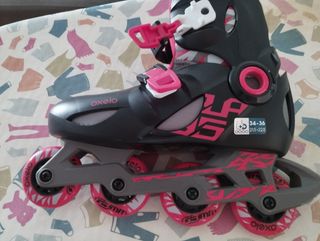 Patines Oxelo 34-36 + Protecciones