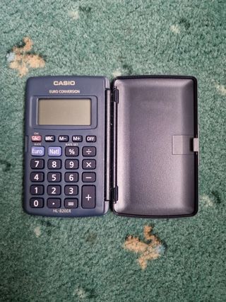 Calculadora Casio HL-820ER Euro-Peseta