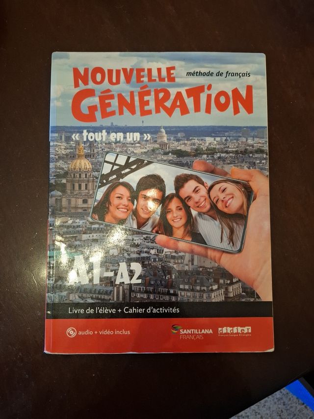 NOUVELLE GENERATION A1/A2 LIVRE/EXERCICES+CD+DVD