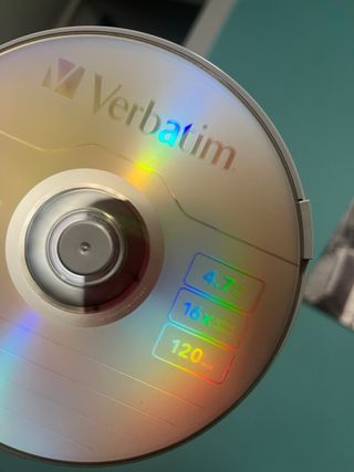 2 DVD-R regrabables 1-8x y 16x