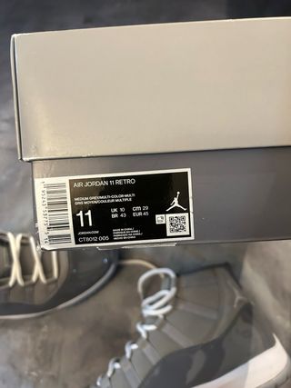 Jordan 11 Cool Grey (2021)