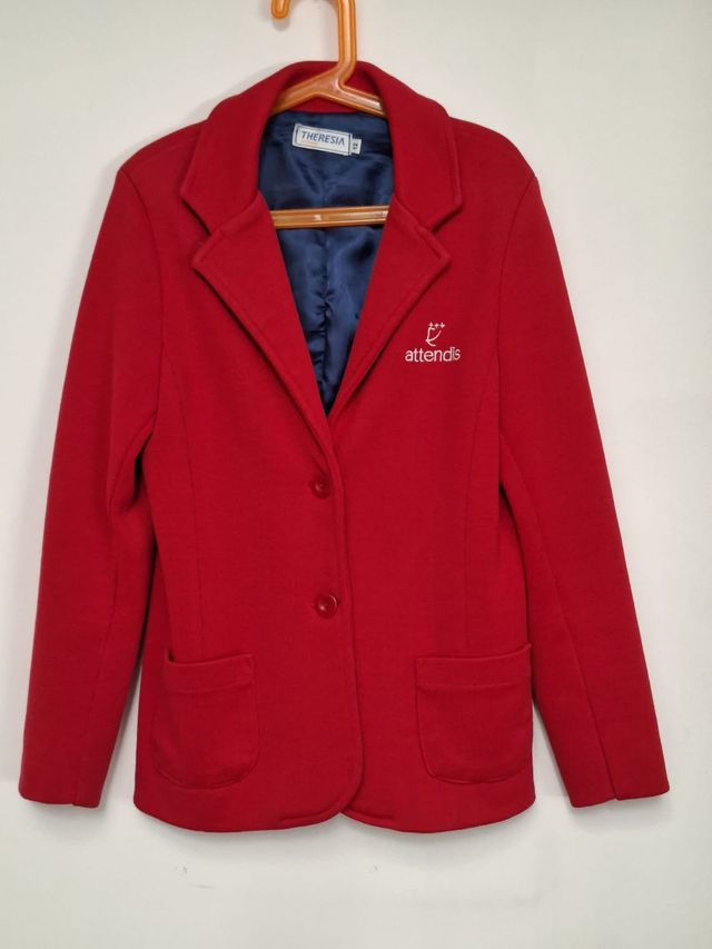 Blazer attendis roja  talla 14