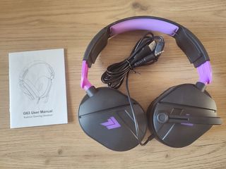 Cascos Gaming Violeta