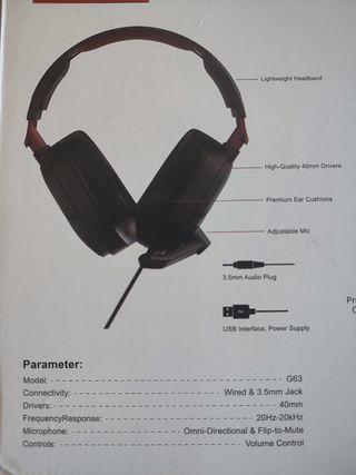 Cascos Gaming Violeta