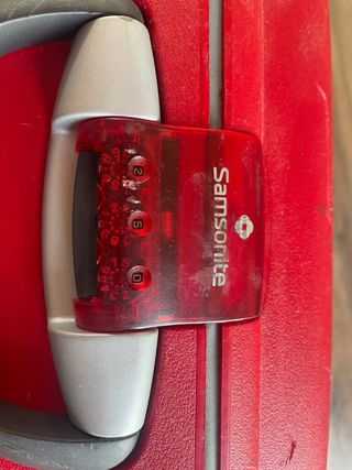 Maleta Samsonite roja