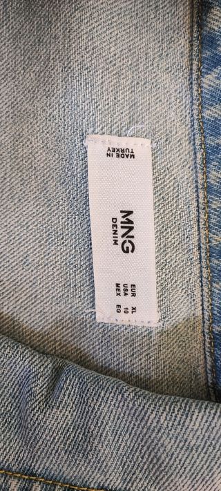 Camisa vaquera XL - Azul - Mango
