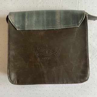 Bolso Gorjuss - marrón y rojo