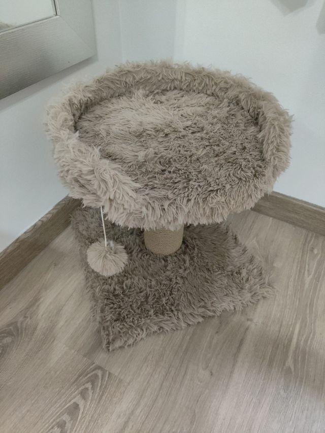 Rascador gato - cama