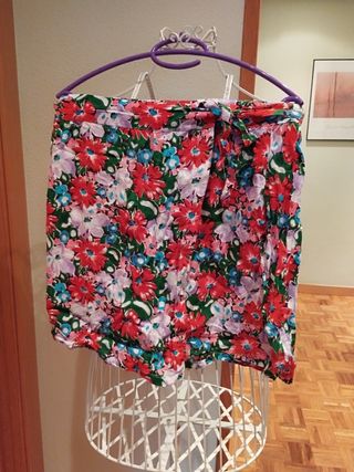 Falda floral Compañía Fantástica