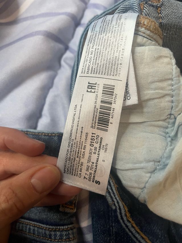 2 Vaqueros junior Talla S