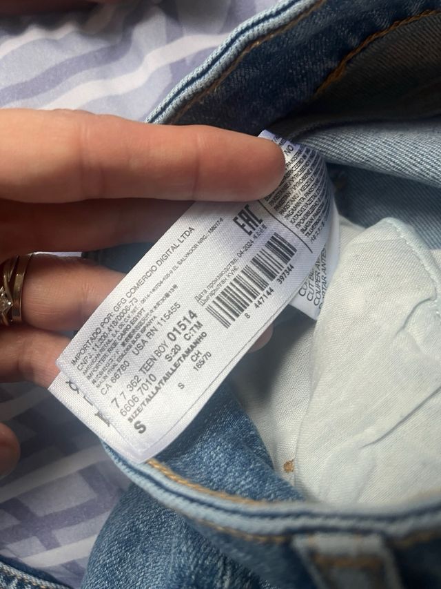 2 Vaqueros junior Talla S