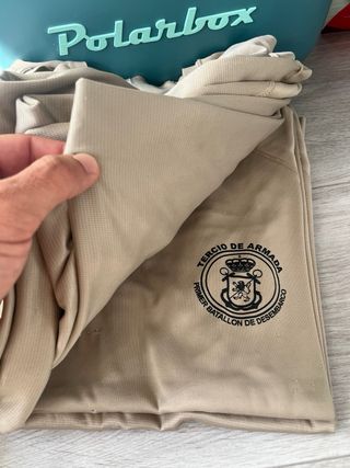 2 Camisetas Armada Española L-52 Beige