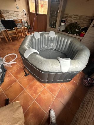Spa gonfiabile grigia - jacuzzi portatile
