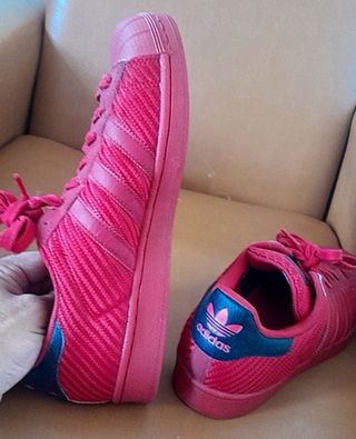Adidas Superstar rojas