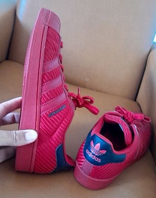 Adidas Superstar rojas