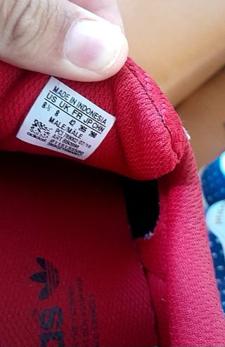 Adidas Superstar rojas