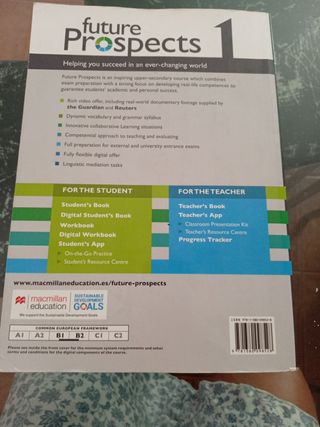 FUTURE PROSPECTS 1 Workbook y Student's App: cu...