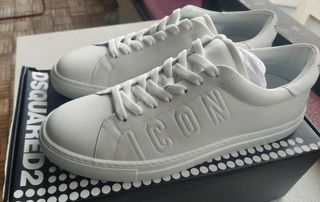 Dsquared2 Icon Sneakers Blancas 42 nuevas  