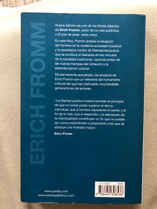 El miedo a la libertad (Spanish Edition)