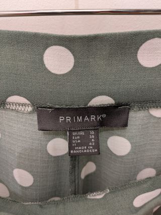 Pantaloni Primark a pois M
