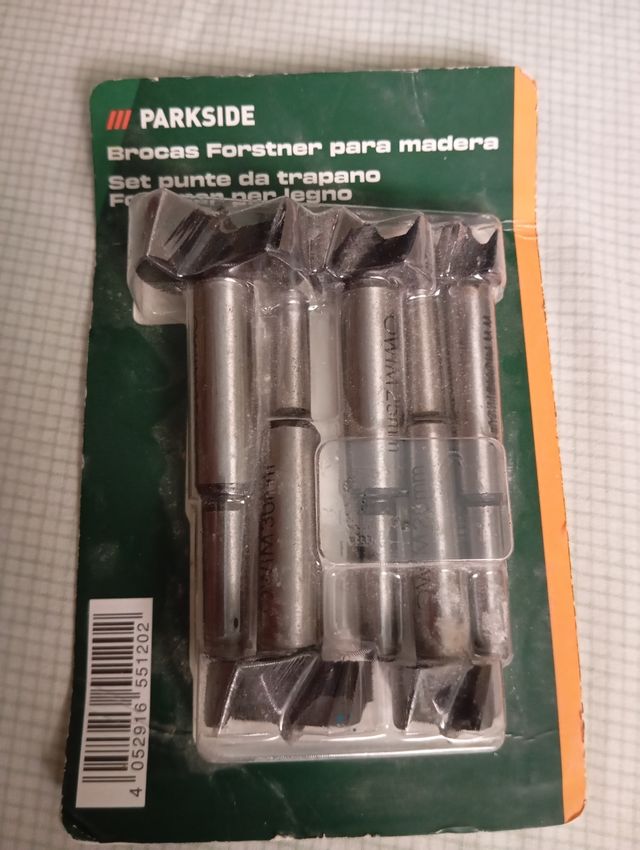 Brocas Forstner Parkside (3 uds)