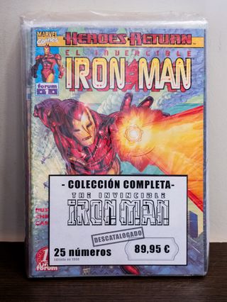 Cómics colección completa "El invencible Iron-Man"
