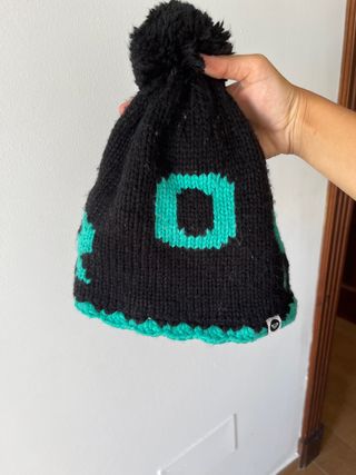 Gorro Roxy nieve - Negro/Verde