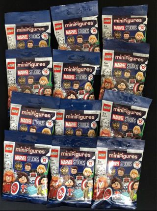 Lego Marvel Minifigures series 1 complete and seal