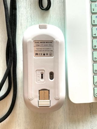 Teclado y ratón inalámbricos mint