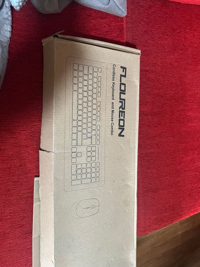 Teclado y ratón FLOUREON inalámbricos