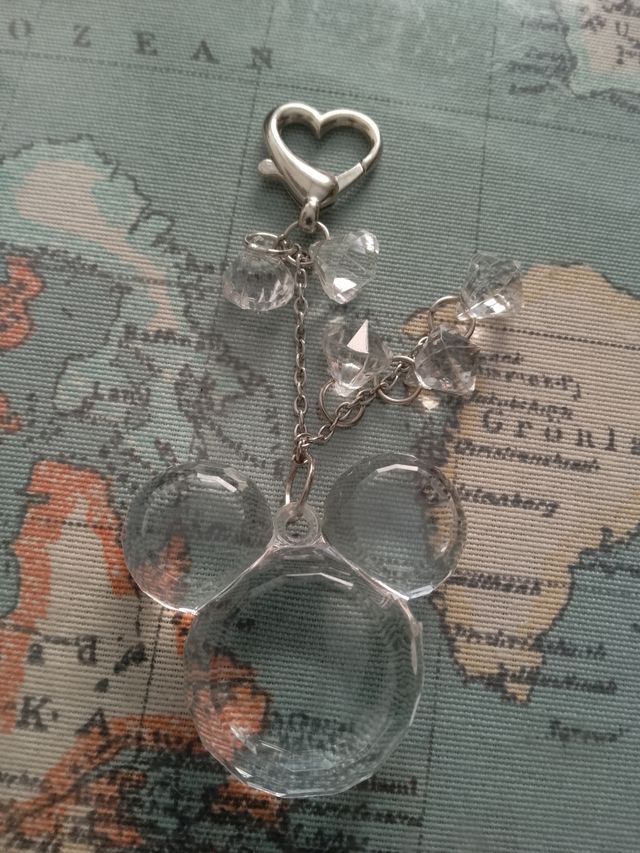 Llavero Mickey Mouse: Transparente