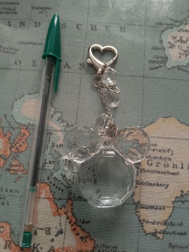 Llavero Mickey Mouse: Transparente