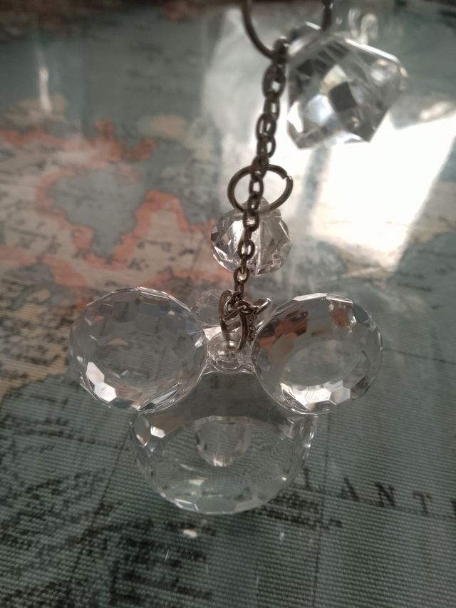 Llavero Mickey Mouse: Transparente