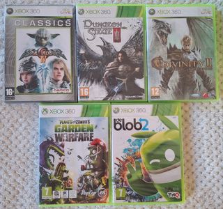 🇪🇸 5 Juegos Xbox 360 - Precintados