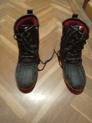 Botines Tommy Hilfiger 36 negros
